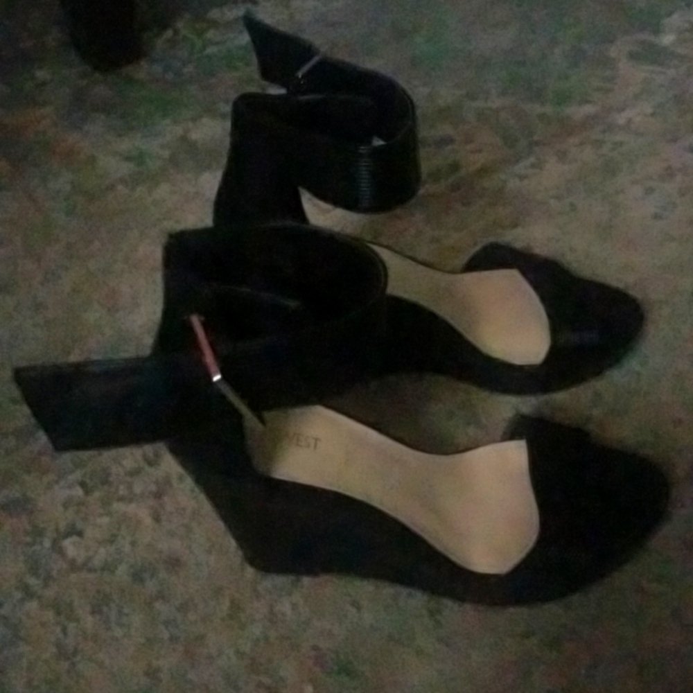 Nine West Wedge 9.5 black